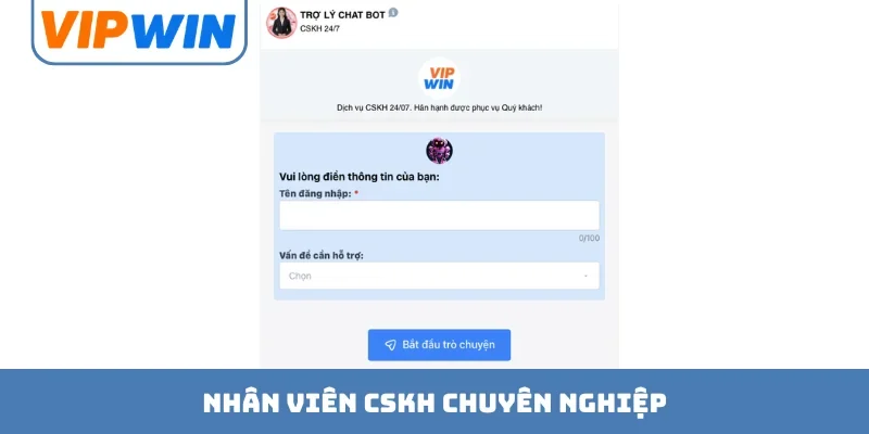 Nhân viên CSKH chuyên nghiệp