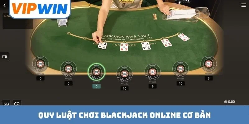 Quy luật chơi Blackjack online cơ bản